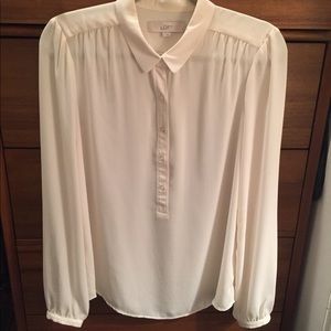 Cream Loft Blouse